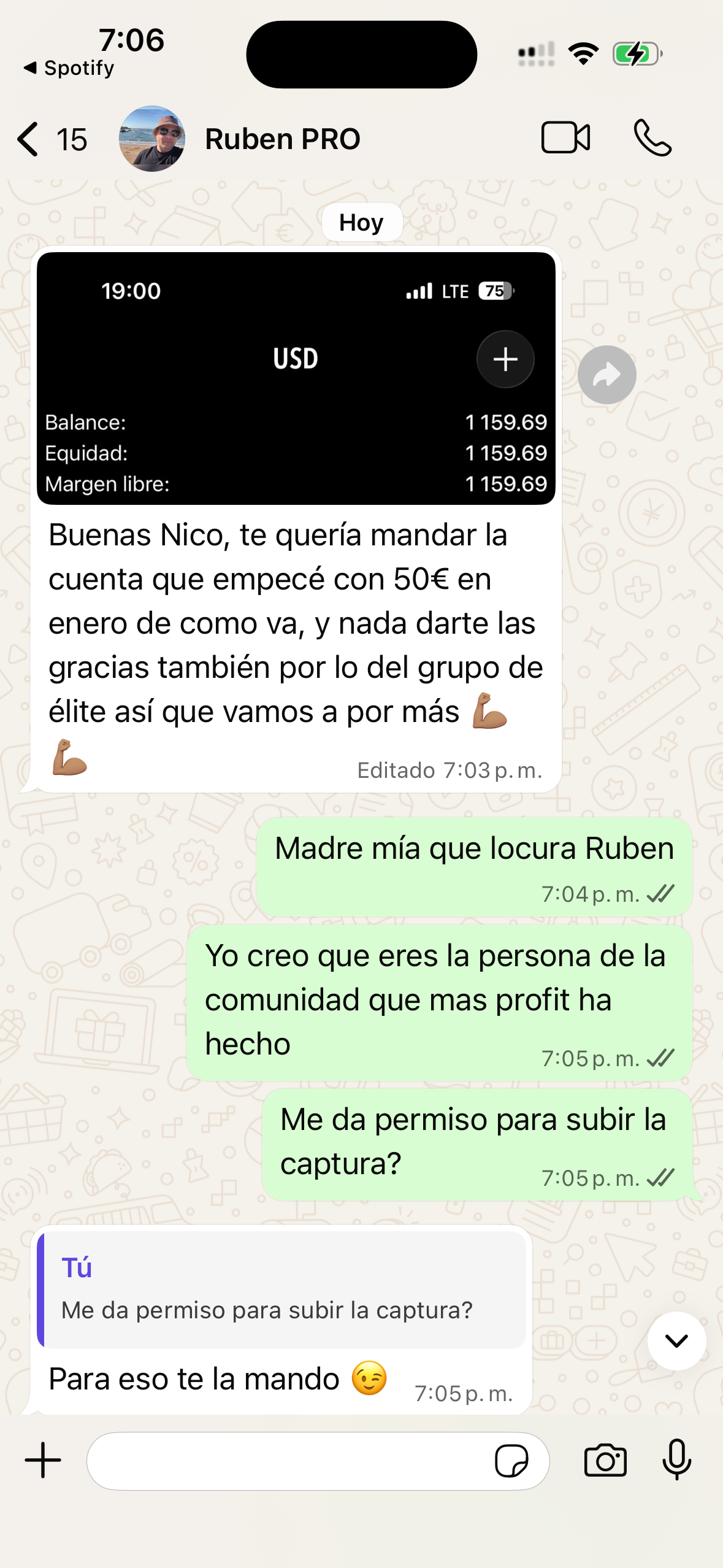 El caso de Rubén